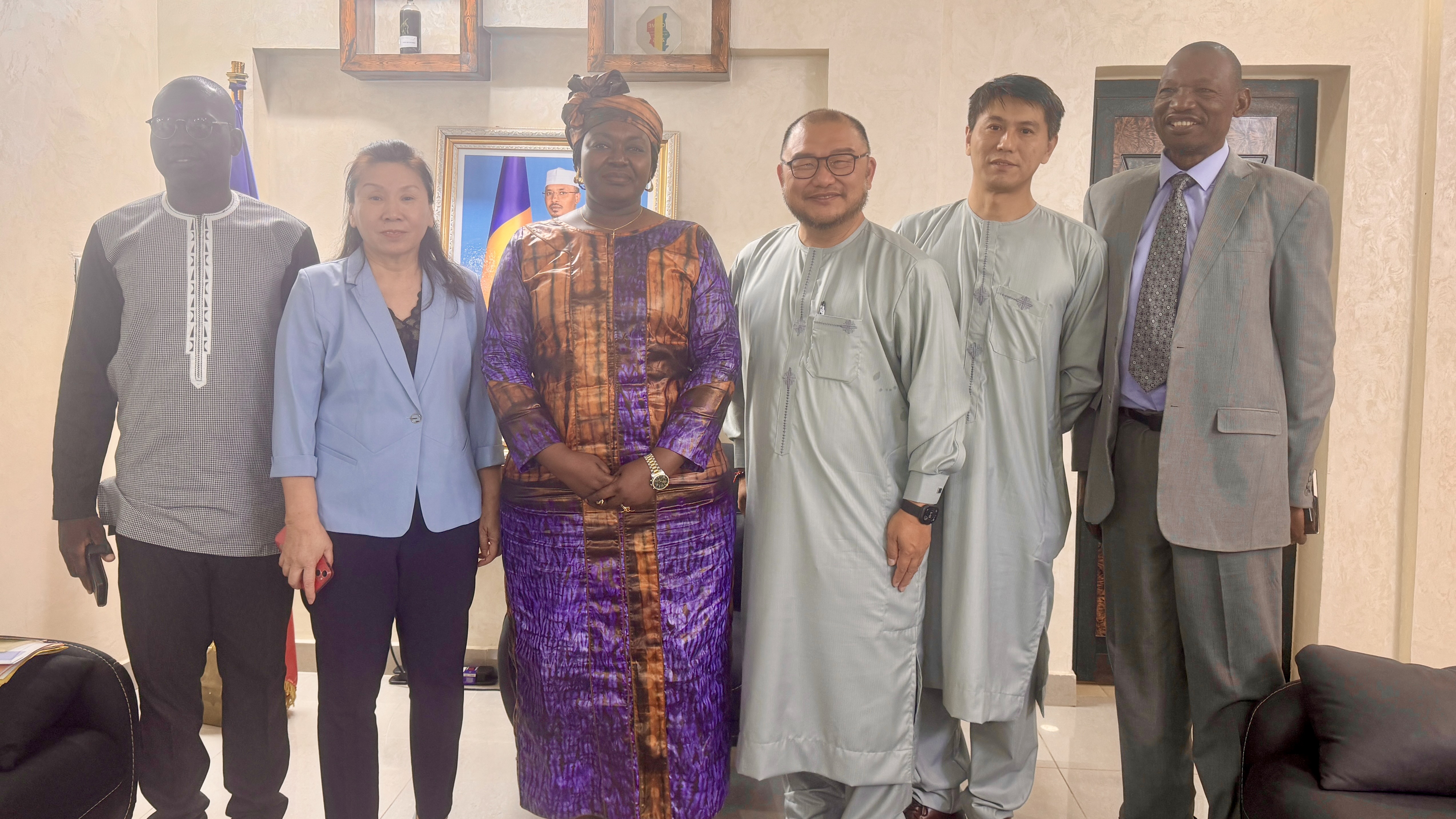 Visit to Ministry of Oil and Resources in Chad